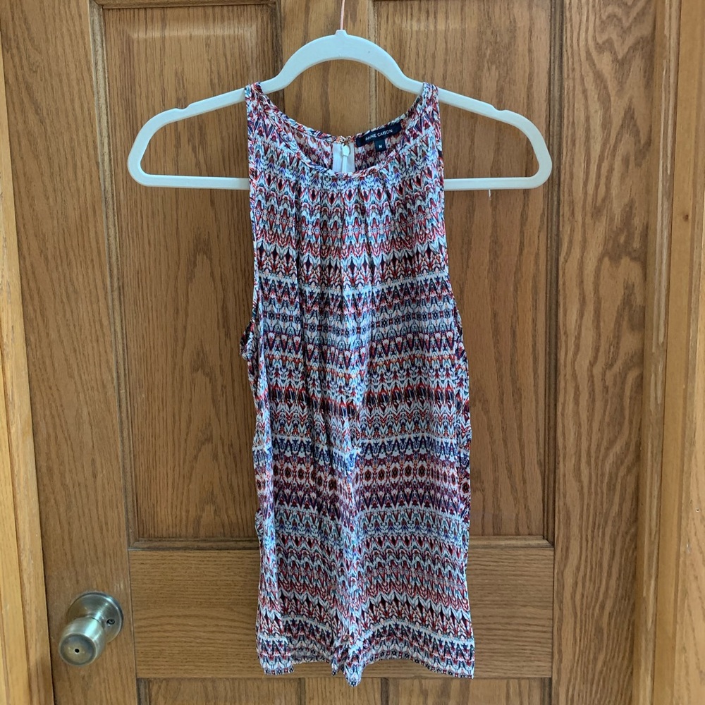 Multi colored tank top